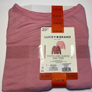 Youth Lucky Brand Long Sleeve Knit Tops